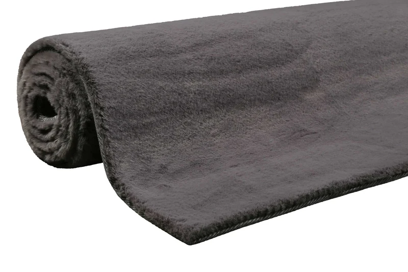 Esprit Teppich Anthrazit und sehr flauschig Hochflor "Alice"