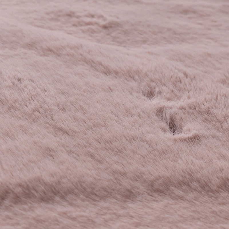 Hochflor Teppich Rund - Comfy Supreme Rosa