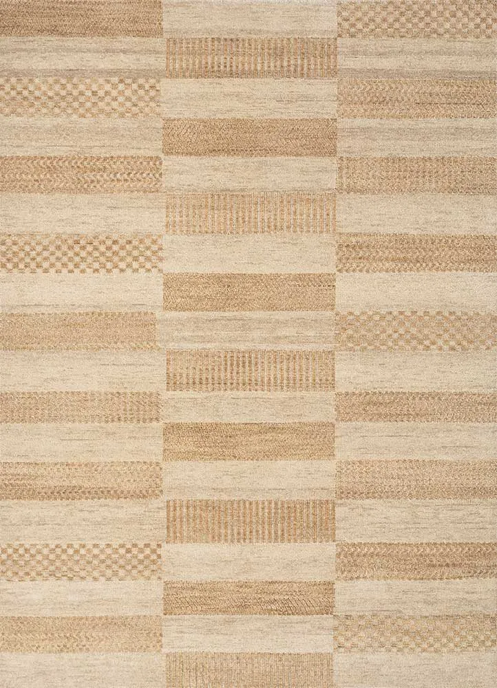 Wollteppich - 180 x 270 cm - gold