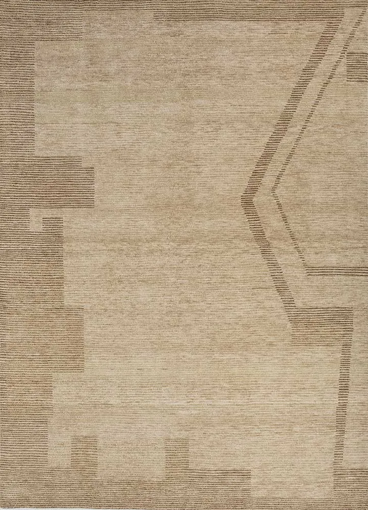Wollteppich - 240 x 300 cm - beige