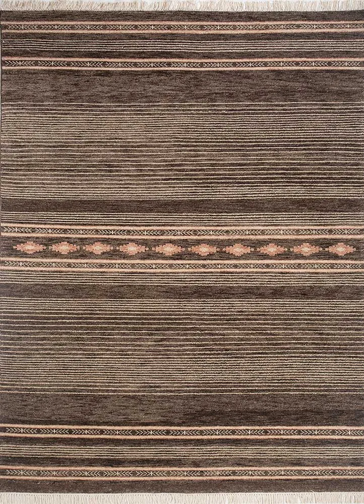 Wollteppich - 180 x 270 cm - beige