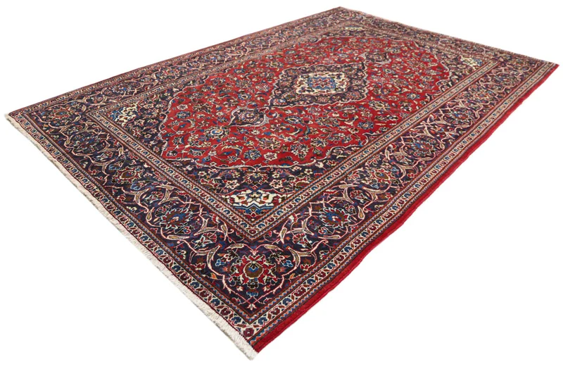 Perserteppich - Keshan - 200 x 300 cm - rot