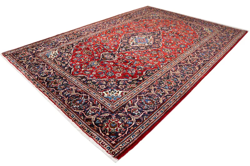 Perserteppich - Keshan - 200 x 300 cm - rot