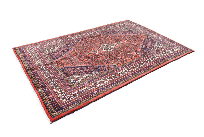 Perserteppich - Nomadic - 210 x 305 cm - dunkelrot
