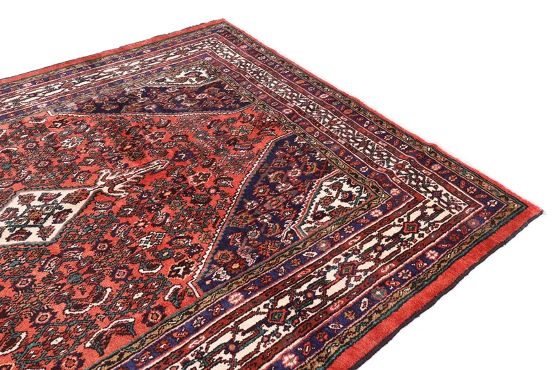 Perserteppich - Nomadic - 210 x 305 cm - dunkelrot