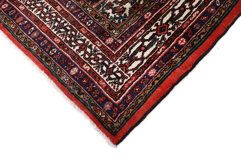 Perserteppich - Nomadic - 210 x 305 cm - dunkelrot