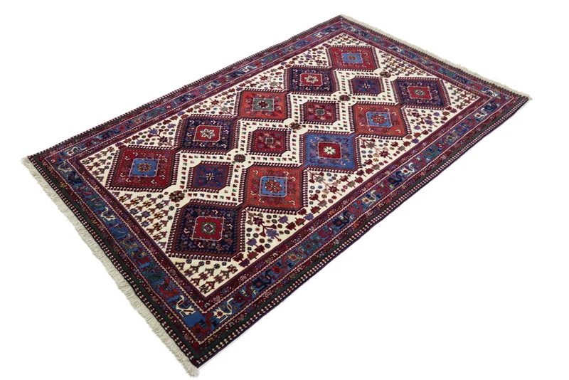 Perserteppich - Nomadic - 154 x 245 cm - mehrfarbig
