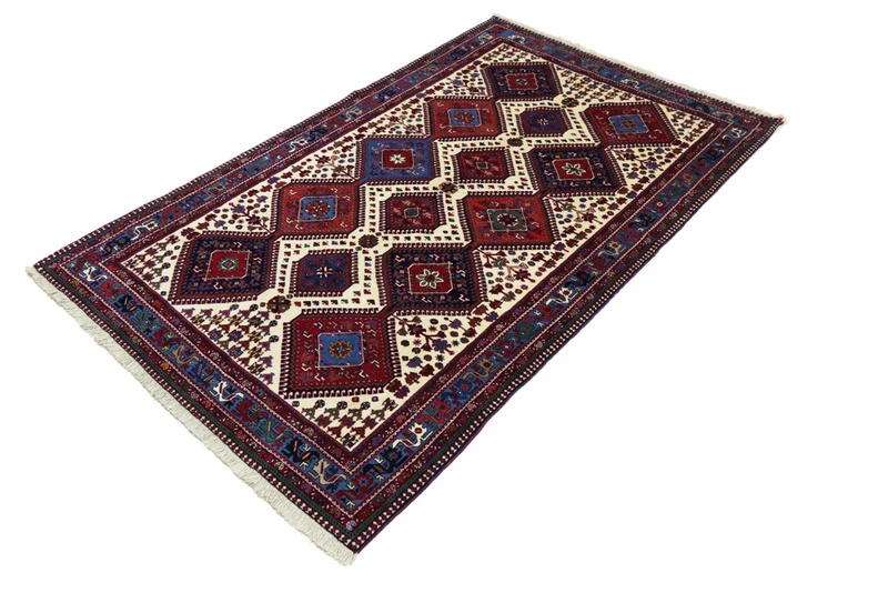 Perserteppich - Nomadic - 154 x 245 cm - mehrfarbig