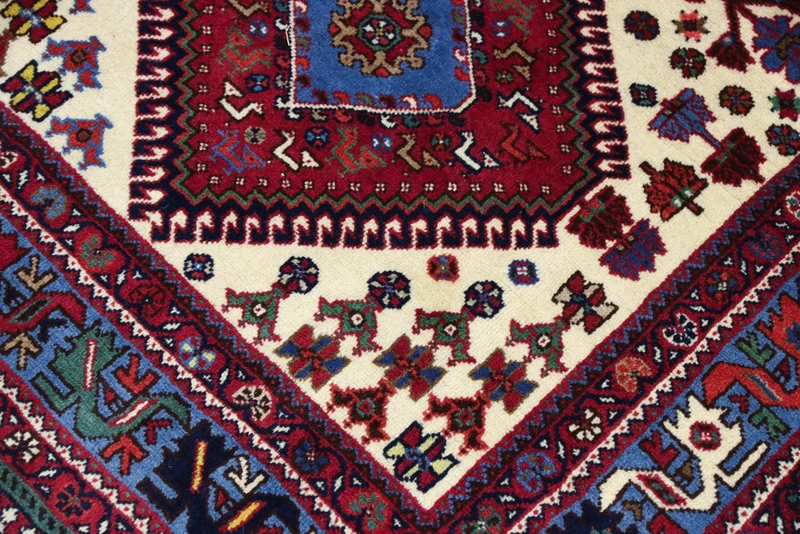 Perserteppich - Nomadic - 154 x 245 cm - mehrfarbig
