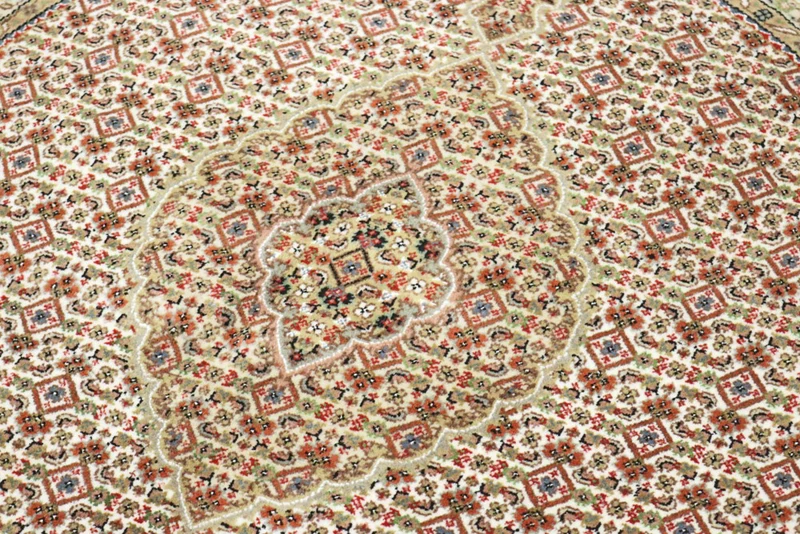 Orientteppich - Täbriz rund - 150 x 150 cm - sand