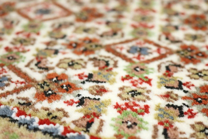 Orientteppich - Täbriz rund - 150 x 150 cm - sand