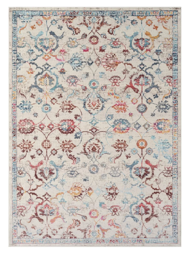 MY-RUG "Anjali" Flachgewebter Teppich mit Muster