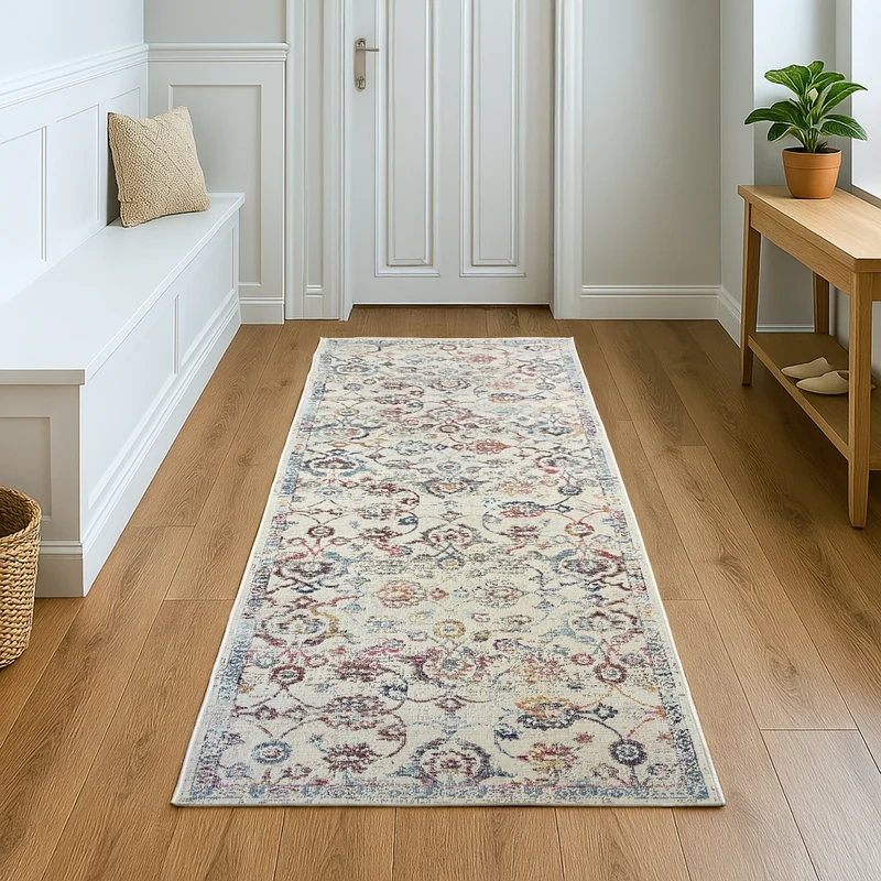 MY-RUG "Anjali" Flachgewebter Teppich mit Muster