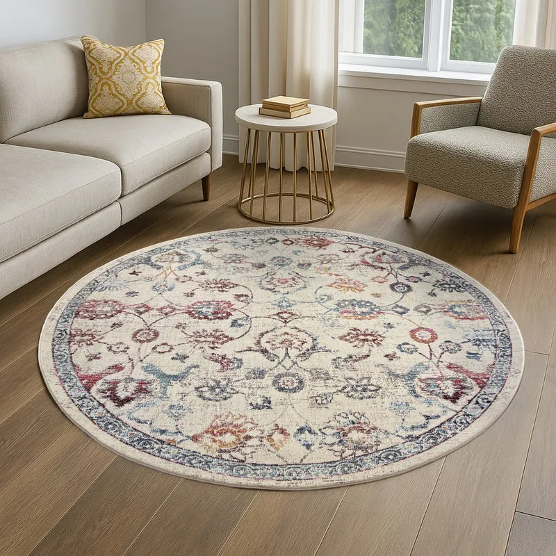 MY-RUG "Anjali" Flachgewebter Teppich mit Muster