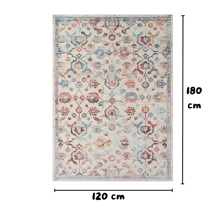 MY-RUG "Anjali" Flachgewebter Teppich mit Muster