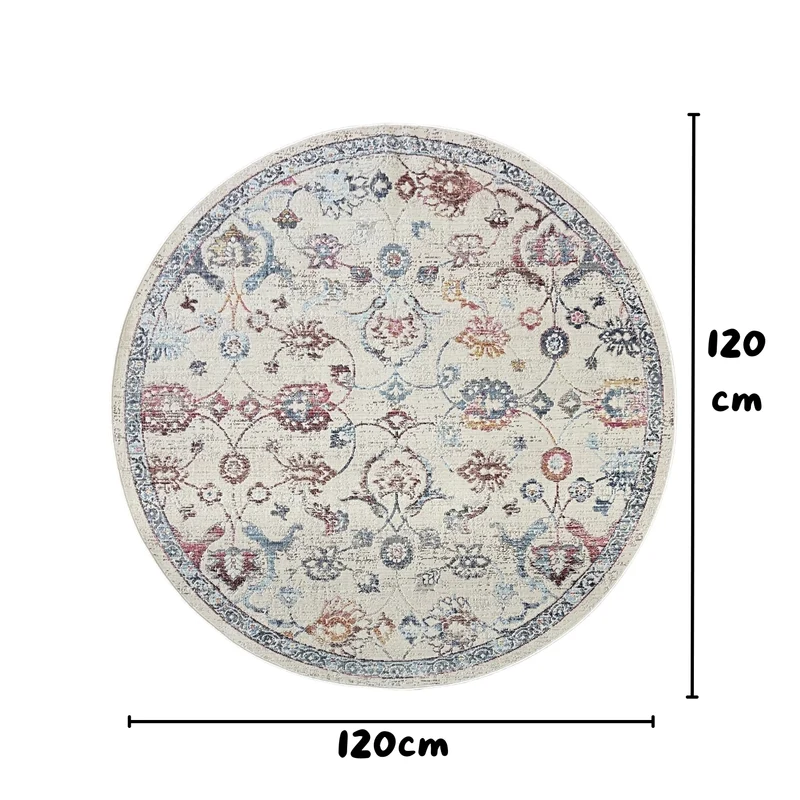MY-RUG "Anjali" Flachgewebter Teppich mit Muster