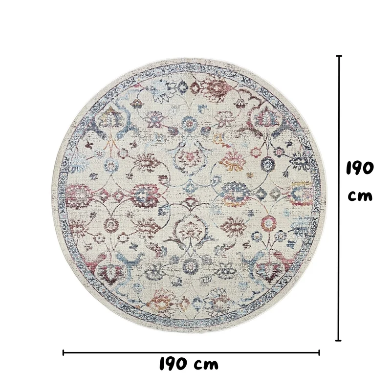 MY-RUG "Anjali" Flachgewebter Teppich mit Muster