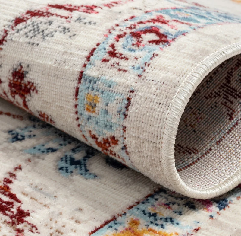 MY-RUG "Anjali" Flachgewebter Teppich mit Muster