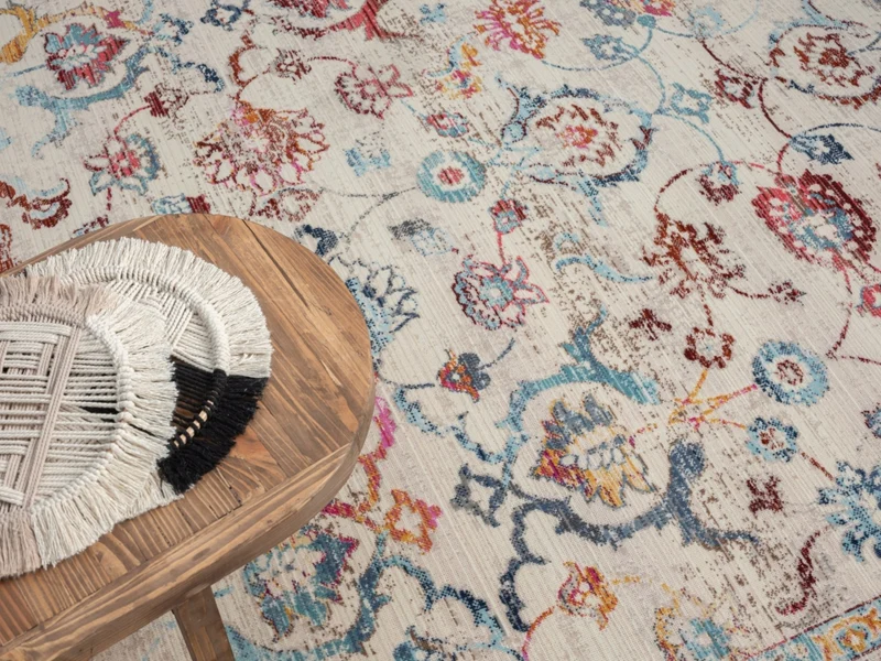 MY-RUG "Anjali" Flachgewebter Teppich mit Muster