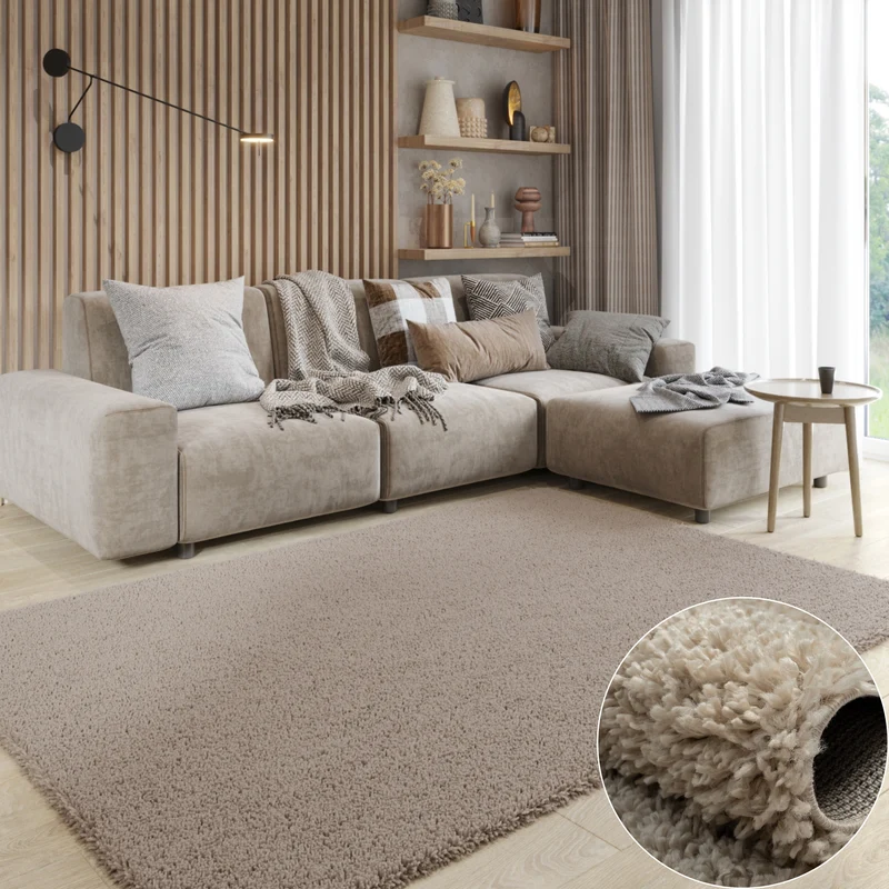 MY-RUG Hochflorteppich "Shaggy Star"