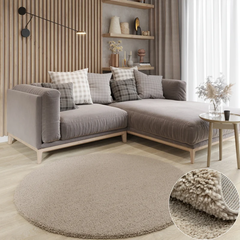 MY-RUG Hochflorteppich "Shaggy Star"
