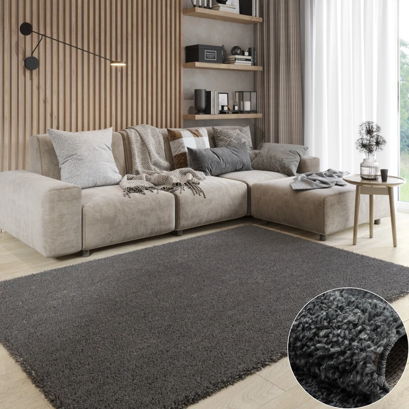 MY-RUG Hochflorteppich "Shaggy Star"
