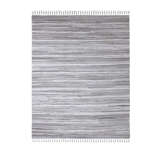 MY-RUG Chindi "Nandini", Fleckerl Teppich, aus recycelten Baumwollresten, handgewebt