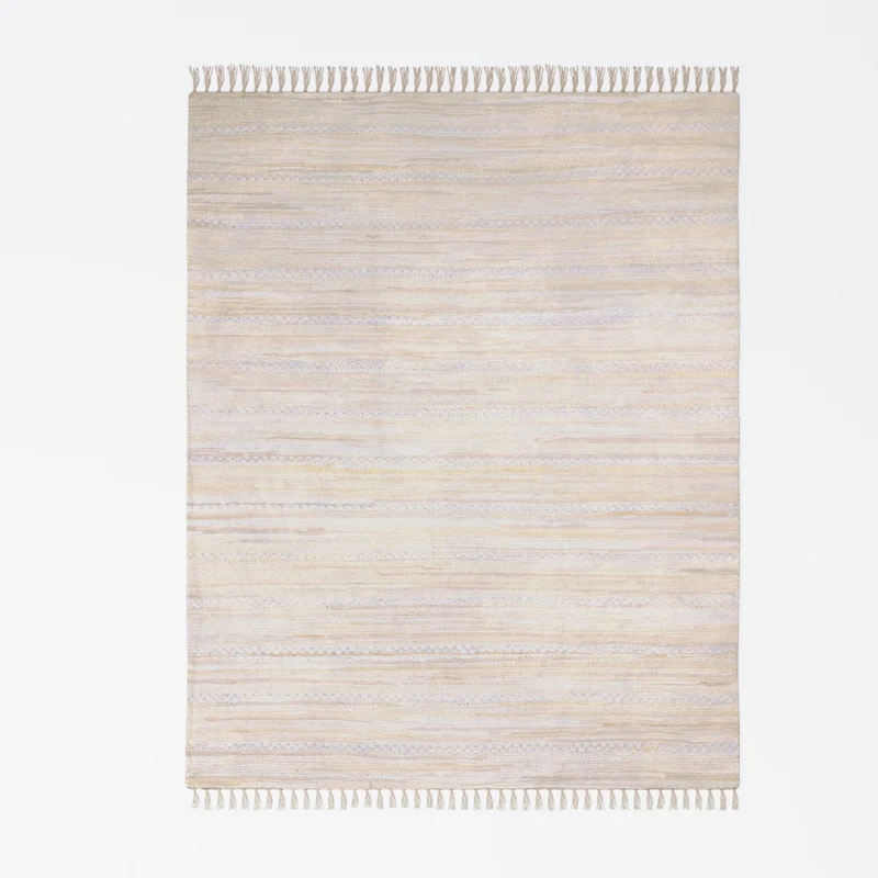 MY-RUG Chindi "Nandini", Fleckerl Teppich, aus recycelten Baumwollresten, handgewebt