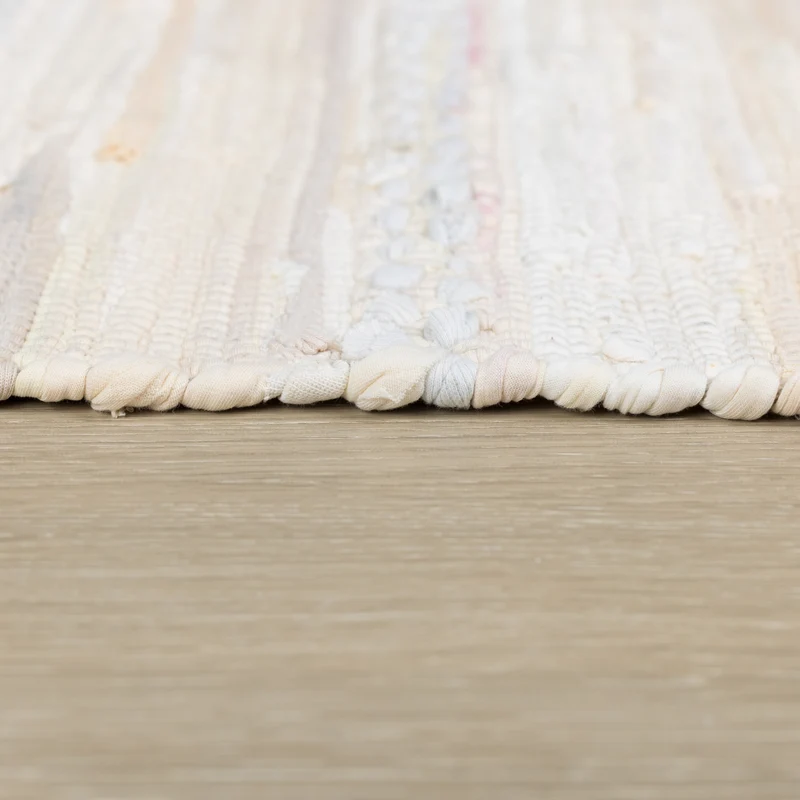 MY-RUG Chindi "Nandini", Fleckerl Teppich, aus recycelten Baumwollresten, handgewebt