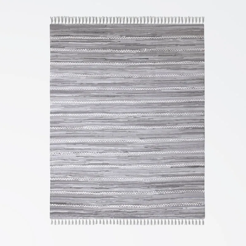 MY-RUG Chindi "Nandini", Fleckerl Teppich, aus recycelten Baumwollresten, handgewebt