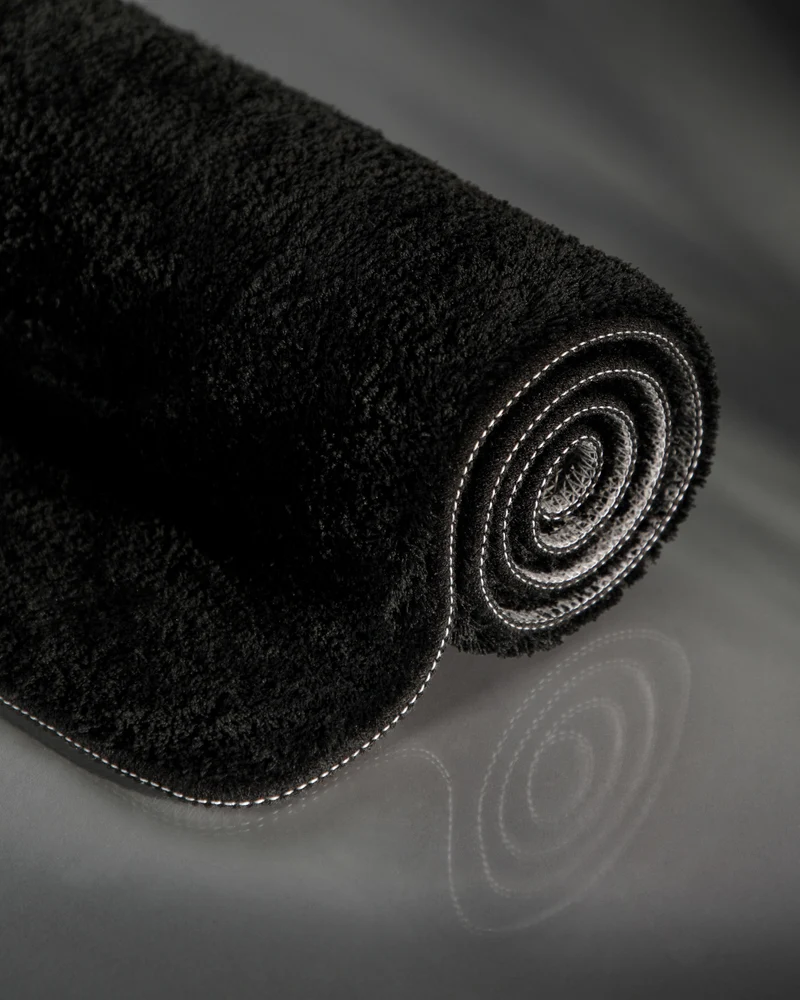 Badteppich Schwarz "Joris" WECONhome Basics