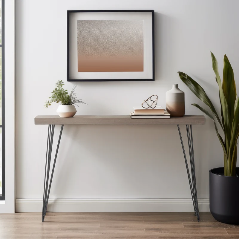 Konsolentisch Hestia, 110x25x80, modern & elegant