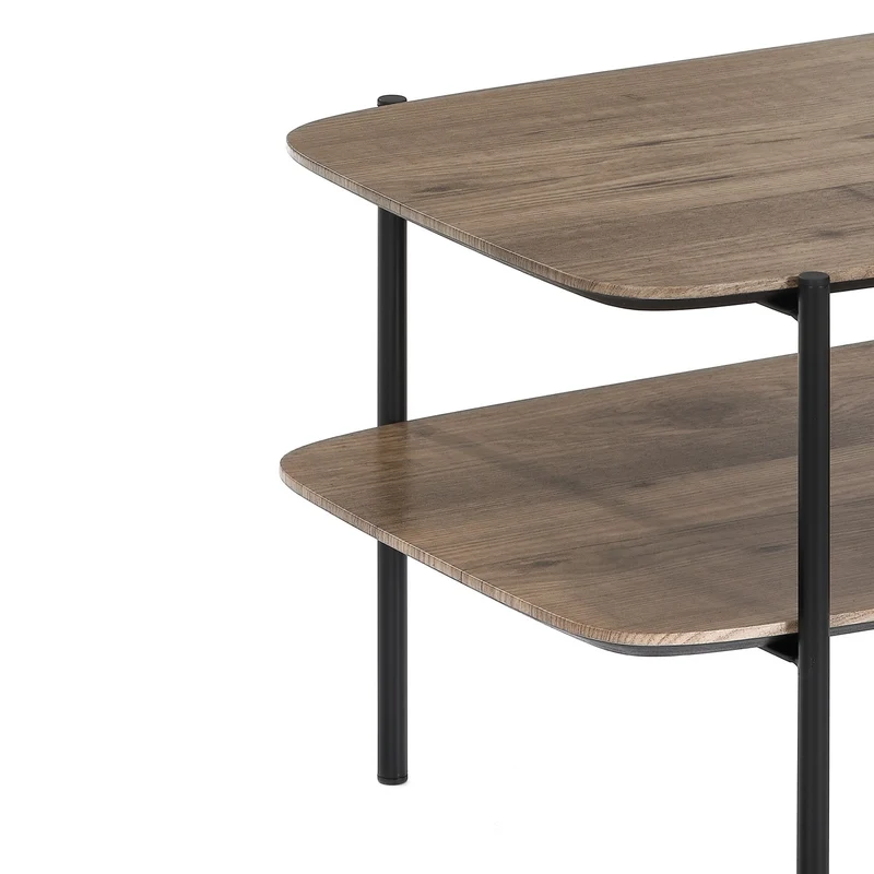 Couchtisch Alexandros 70x42x38cm, Piniendekor