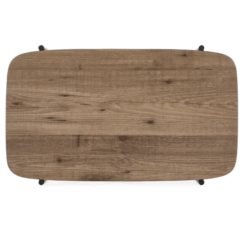 Couchtisch Alexandros 70x42x38cm, Piniendekor