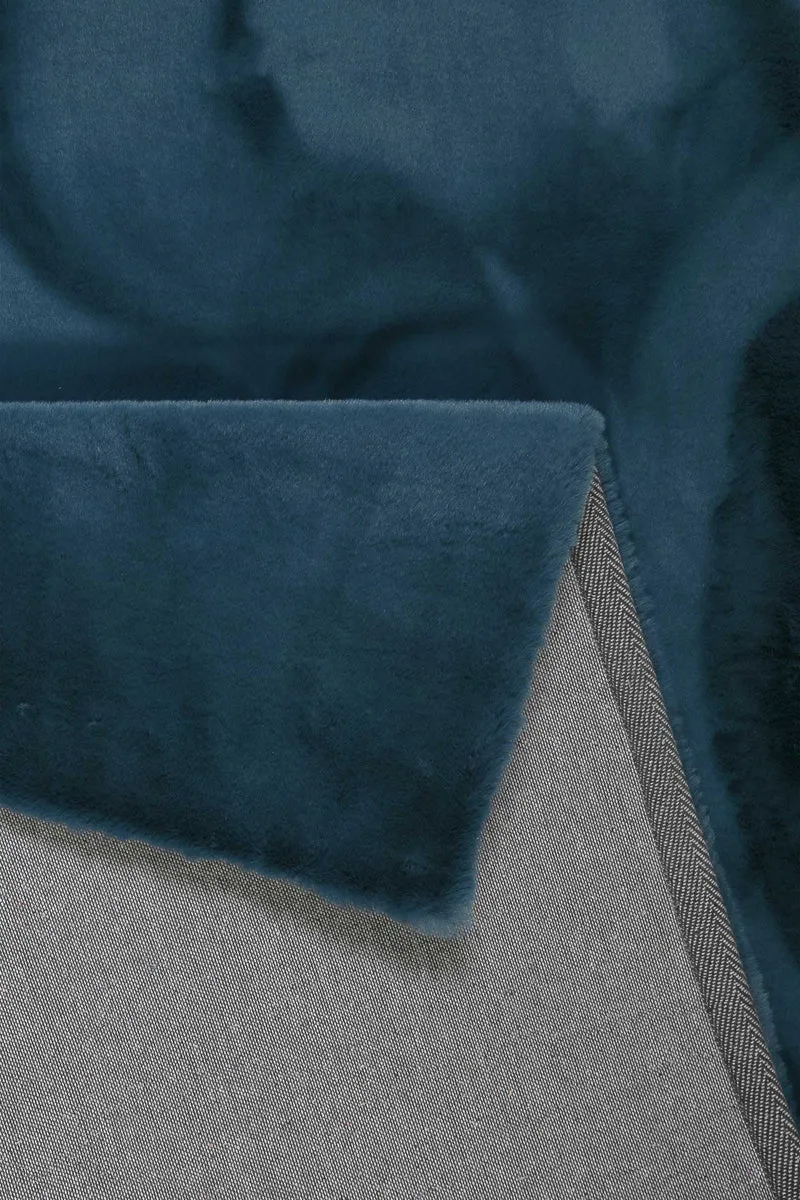 Esprit Teppich Petrol und sehr flauschig Hochflor "Alice"