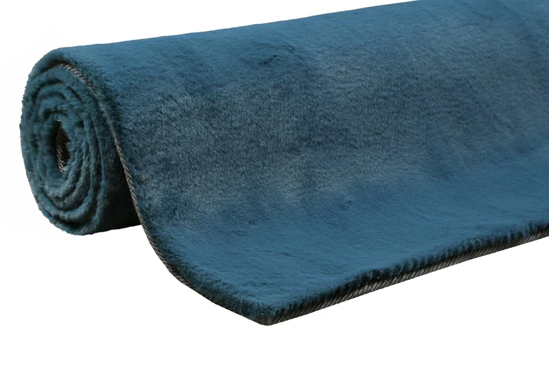 Esprit Teppich Petrol und sehr flauschig Hochflor "Alice"