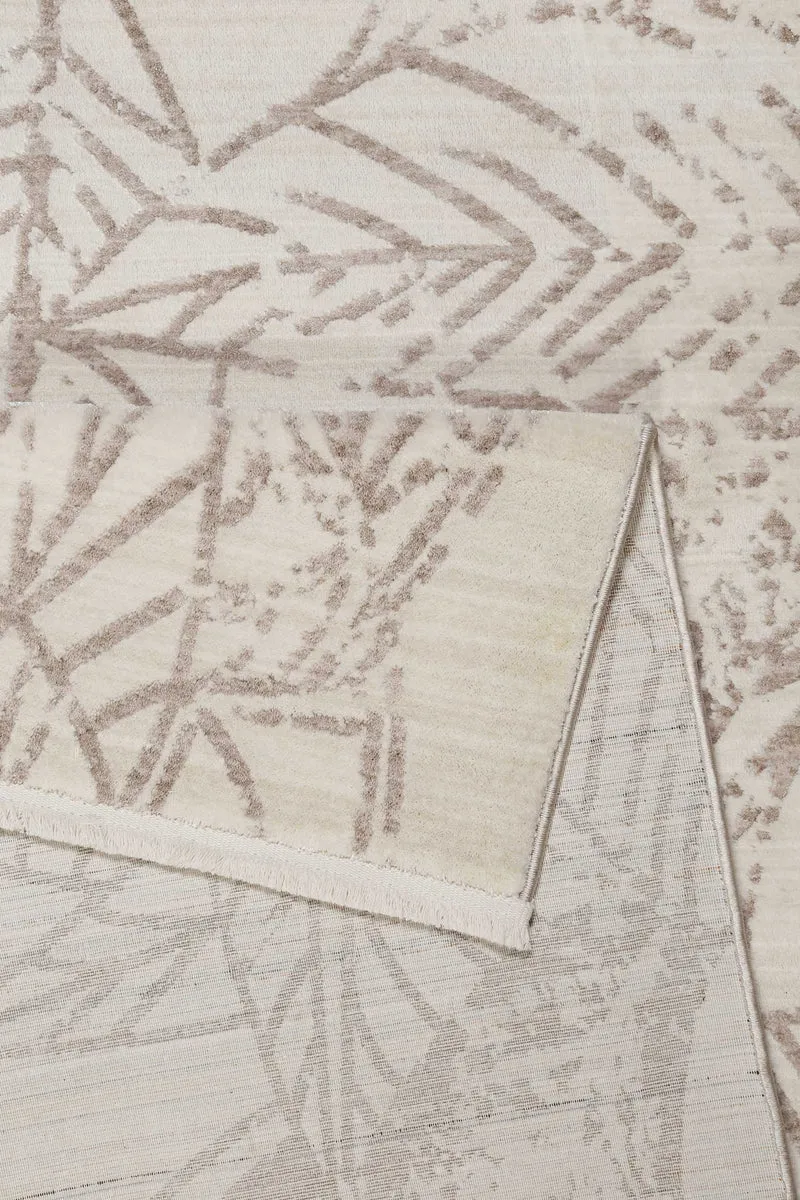 Esprit Kurzflor Teppich Beige Creme "Inga"