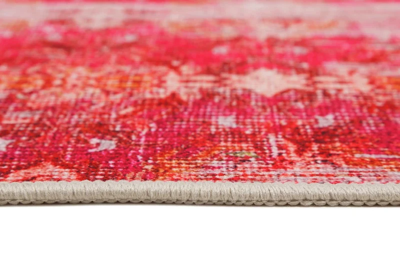 Badteppich Rot Orange Vintage "Sydney" WECONhome