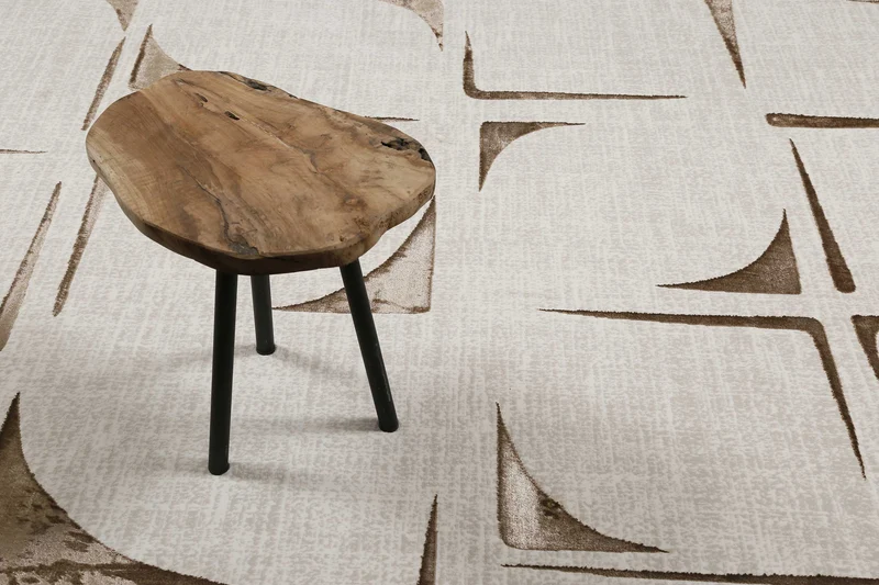 Esprit Teppich Creme Beige meliert "Nelle"