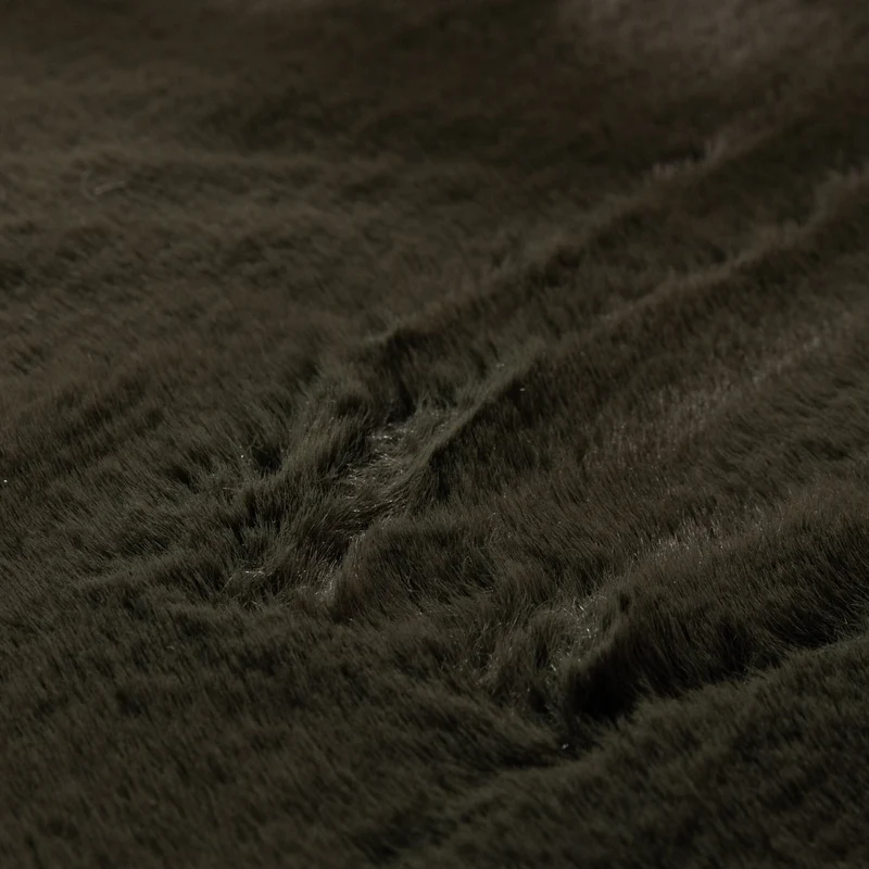 Hochflor Teppich Rund - Comfy Supreme Grün