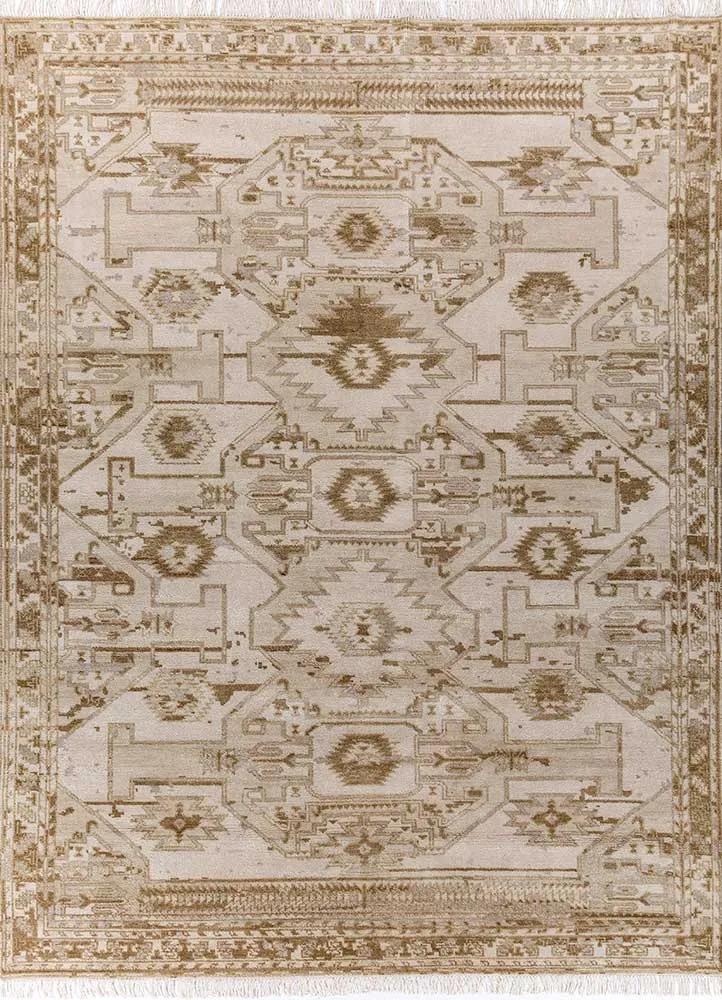 Wollteppich - 240 x 300 cm - creme