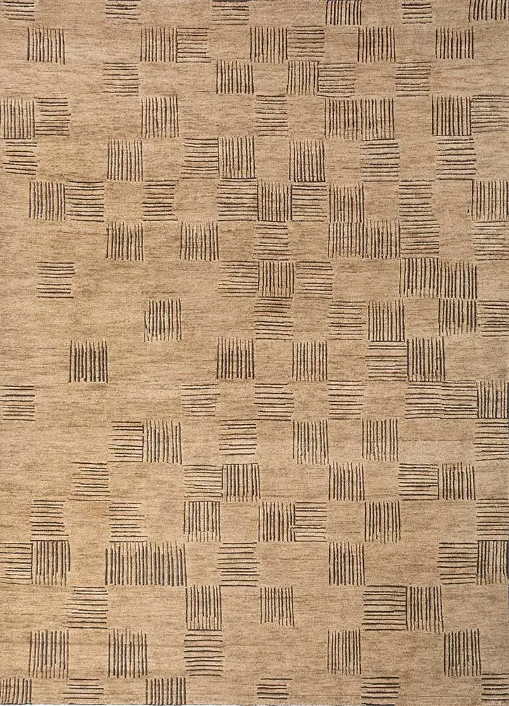 Wollteppich - 240 x 300 cm - beige