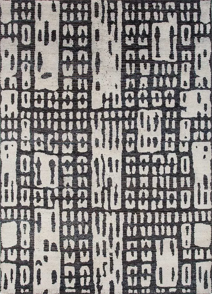 Wollteppich - 240 x 300 cm - grau