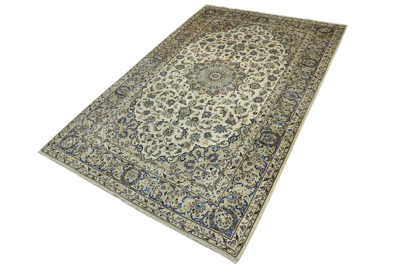 Perserteppich - Nain - Royal - 203 x 302 cm - creme