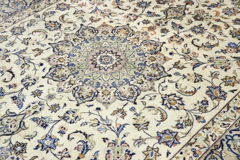 Perserteppich - Nain - Royal - 203 x 302 cm - creme
