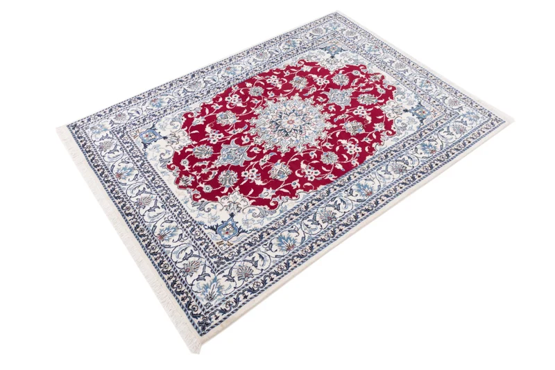 Perserteppich - Nain - 148 x 202 cm - rot