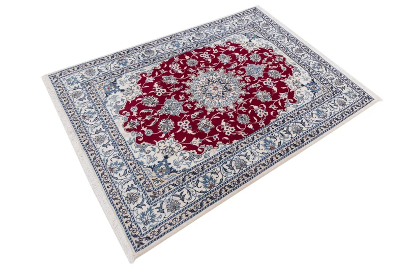 Perserteppich - Nain - 148 x 202 cm - rot