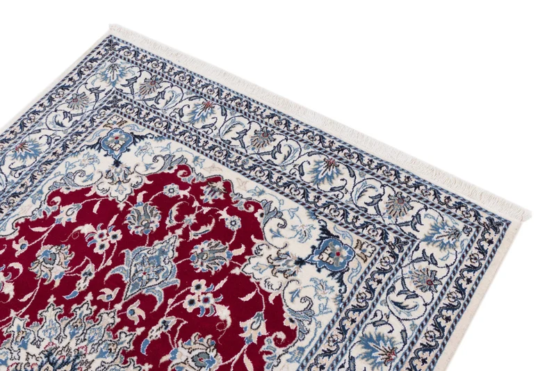 Perserteppich - Nain - 148 x 202 cm - rot