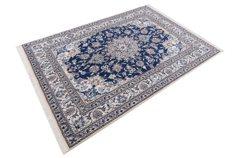 Perserteppich - Nain - 145 x 205 cm - dunkelblau