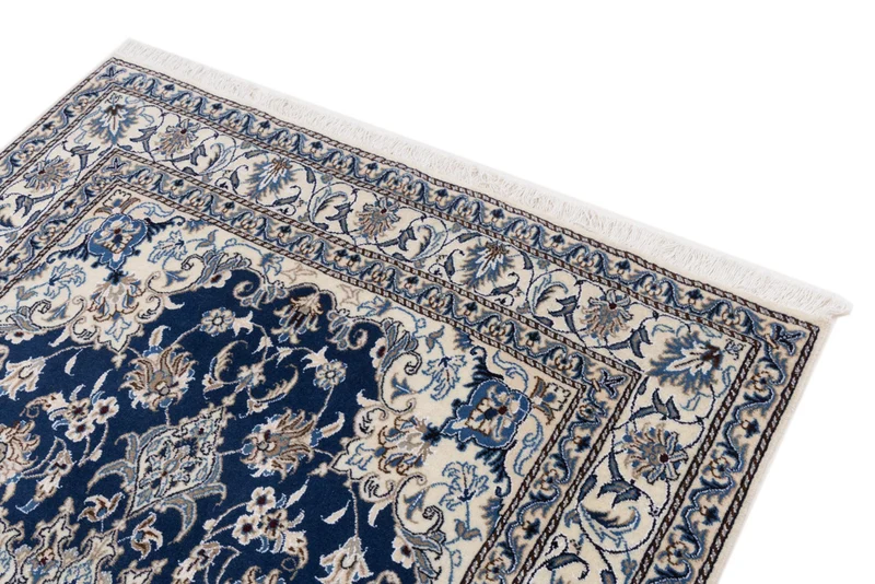 Perserteppich - Nain - 145 x 205 cm - dunkelblau